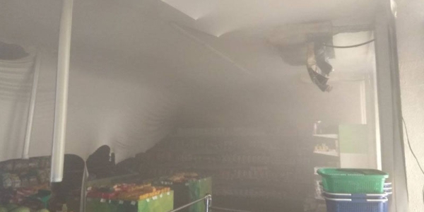 Под Волковыском загорелся магазин, когда там были покупатели Под Волковыском загорелся магазин, когда там были покупатели