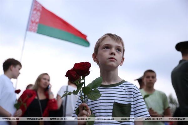 ФОТОРЕПОРТАЖ: 22 июня в Беларуси - День всенародной памяти жертв Великой Отечественной войны и геноцида белорусского народа