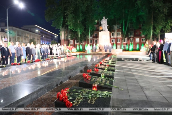 ФОТОРЕПОРТАЖ: 22 июня в Беларуси - День всенародной памяти жертв Великой Отечественной войны и геноцида белорусского народа