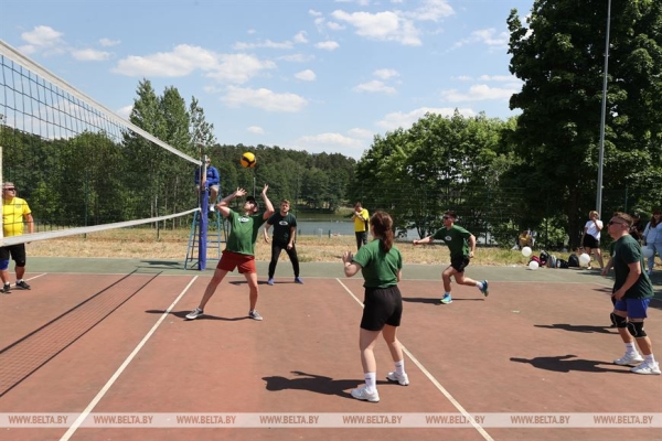 Эйсмонт на спартакиаде работников СМИ: за 8 лет работы с Президентом освоила восемь новых видов спорта