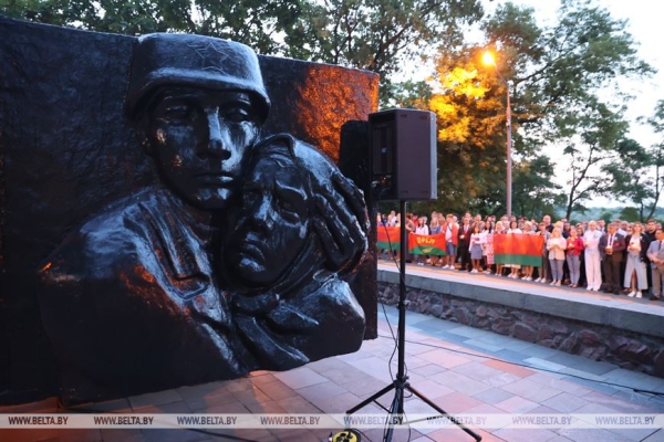 ФОТОРЕПОРТАЖ: 22 июня в Беларуси - День всенародной памяти жертв Великой Отечественной войны и геноцида белорусского народа