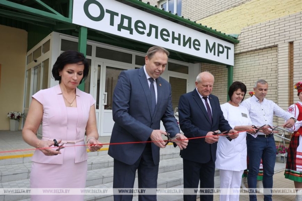 Новое отделение МРТ открыли в Волковысской ЦРБ Новое отделение МРТ открыли в Волковысской ЦРБ