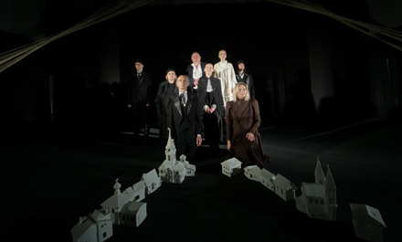 «Шагал. Шагал…» — пастаноўка Тэатра імя Якуба Коласа ў двары музея на Пакроўскай