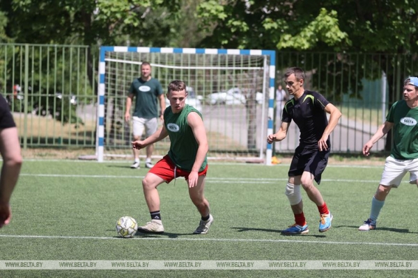 Эйсмонт на спартакиаде работников СМИ: за 8 лет работы с Президентом освоила восемь новых видов спорта