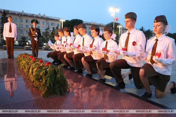 ФОТОРЕПОРТАЖ: 22 июня в Беларуси - День всенародной памяти жертв Великой Отечественной войны и геноцида белорусского народа