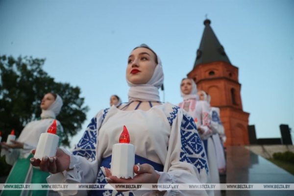 ФОТОРЕПОРТАЖ: 22 июня в Беларуси - День всенародной памяти жертв Великой Отечественной войны и геноцида белорусского народа