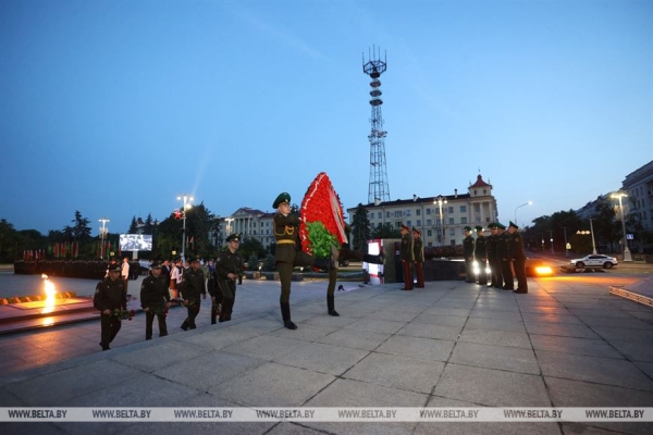 ФОТОРЕПОРТАЖ: 22 июня в Беларуси - День всенародной памяти жертв Великой Отечественной войны и геноцида белорусского народа
