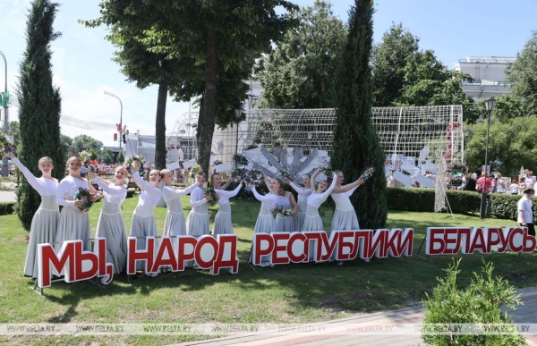 ФОТОРЕПОРТАЖ: День Независимости отпраздновали в Беларуси ФОТОРЕПОРТАЖ: День Независимости отпраздновали в Беларуси