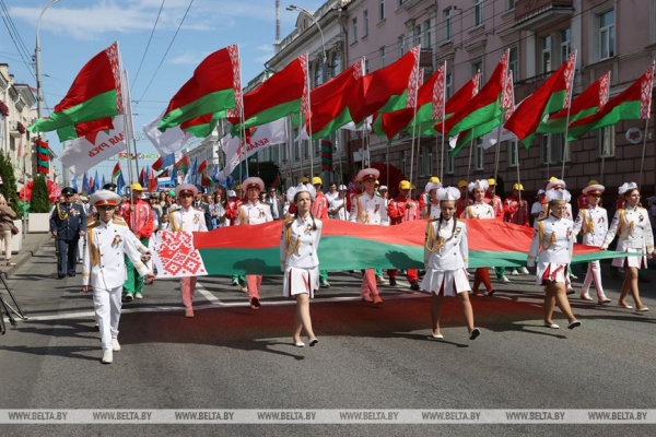 ФОТОРЕПОРТАЖ: День Независимости отпраздновали в Беларуси ФОТОРЕПОРТАЖ: День Независимости отпраздновали в Беларуси