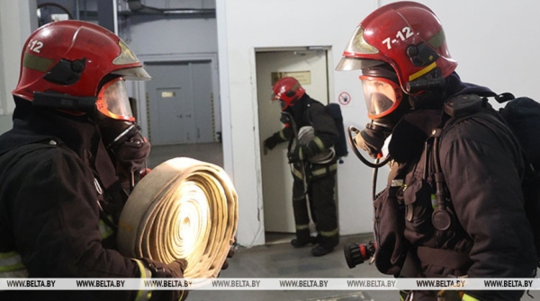 Пожар в палате и выброс аммиака. Спасатели провели тренировку в Волковыске Пожар в палате и выброс аммиака. Спасатели провели тренировку в Волковыске