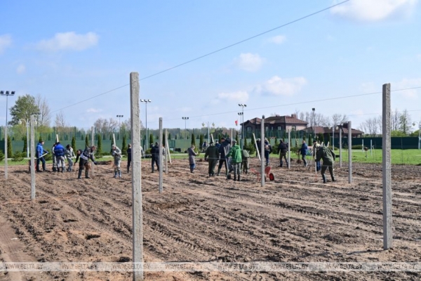 ФОТОРЕПОРТАЖ: Республиканский субботник прошел в Беларуси