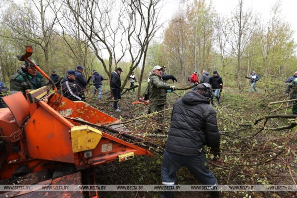ФОТОРЕПОРТАЖ: Республиканский субботник прошел в Беларуси