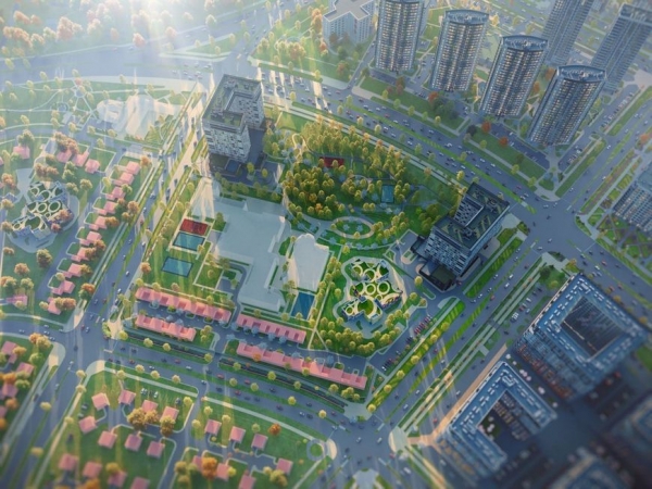 Бизнес-апартаменты + место на паркинге в двух новых кварталах комплекса "Минск-Мир". Выгода - и ничего кроме!