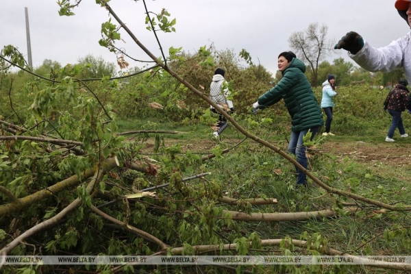 ФОТОРЕПОРТАЖ: Республиканский субботник прошел в Беларуси